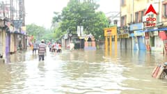 জলবন্দি সোনারপুরের একাধিক এলাকা, জল যন্ত্রণায় বিক্ষোভ পাণ্ডুয়ায়