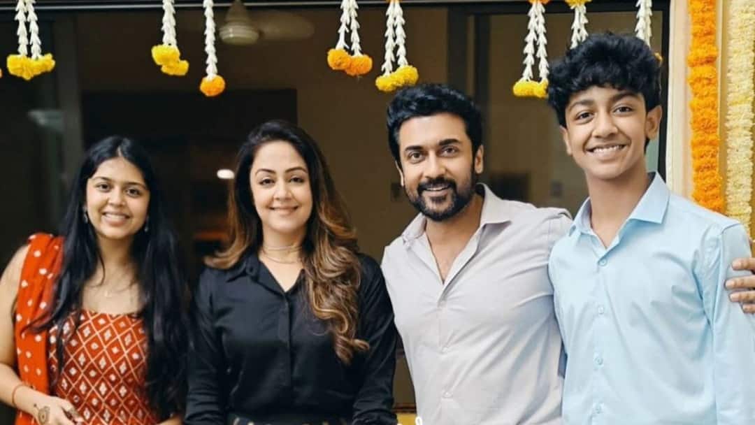 அகரம் அறக்கட்டளைக்கு பாக்கெட் மணியை கொடுத்து உதவும் சூர்யா மகன் மகள்