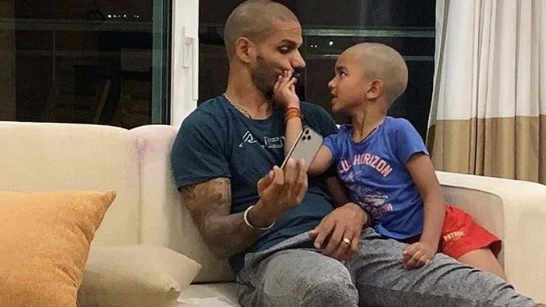 former indian cricketer shikhar dhawan shares emotional post expressed pain remembering son zoraver shikhar dhawan son 21 महीने बीत गए, बेटे की याद में गमगीन हुए शिखर धवन; भावुक पोस्ट करके बयां किया दर्द