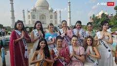 मिस टीन अर्थ 2025 की फाइनलिस्ट ताजमहल की खूबसूरती देख दंग! सेल्फी से खुद को रोक न सकीं