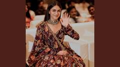 8 Ethereal Anarkali Looks Of Mrunal Thakur For Raksha Bandhan Celebration