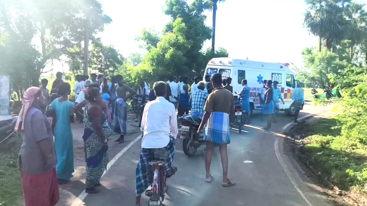 சீர்காழி அருகே இப்படி ஒரு விபத்தா...? - பரிதாபமாக பறிபோன இரண்டு உயிர்கள் - சோகத்தில் மூழ்கிய கிராமம்