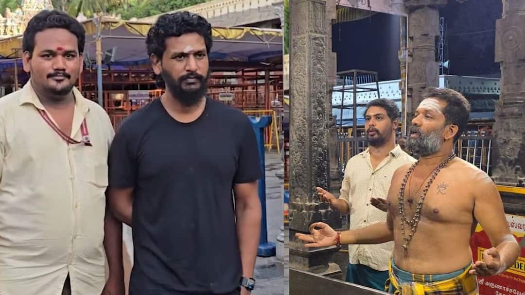 கூலி படத்திற்கு ஓவர் ஹைப்.. திருவண்ணாமலை சென்ற லோகேஷ் கனகராஜ்.. திடீரென குவிந்த ரசிகர்கள்