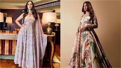 8 Ethereal Anarkali Looks Of Mrunal Thakur For Raksha Bandhan Celebration