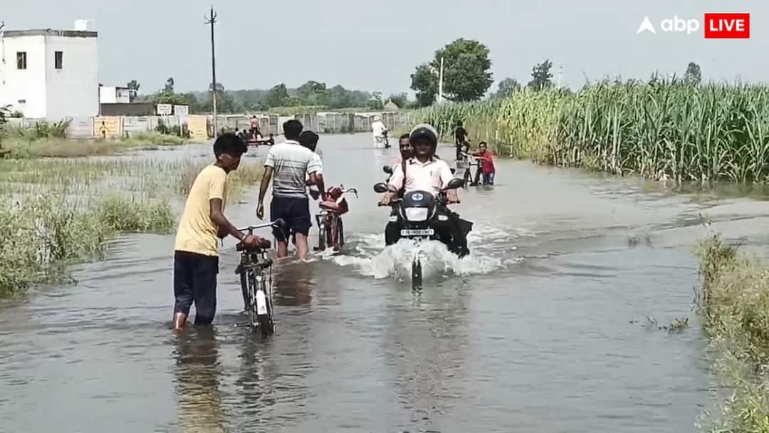 Garhmukteshwar: खतरे के निशान पर पहुंची गंगा, बज्रघाट के गांवों में घुसा पानी, ग्रामीणों में डर Up Garhmukhteswar Ganga river is on danger line water inside the house Ann Garhmukteshwar: खतरे के निशान पर पहुंची गंगा, बज्रघाट के गांवों में घुसा पानी, ग्रामीणों में डर