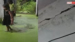 Video: दीवारों में दरार, छत से टपकता पानी और परिसर में बाढ़, झांसी के स्कूल की हालत का वीडियो वायरल