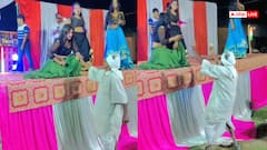 Video: ताऊ ने लड़कियों के साथ लगाए ठुमके, लोग बोले- यहां जा रहा वृद्धा पेंशन का पैसा