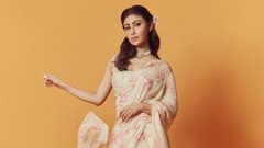 Mouni Roy Brings The Heat In Bold & Beautiful Saree Look, See Pics