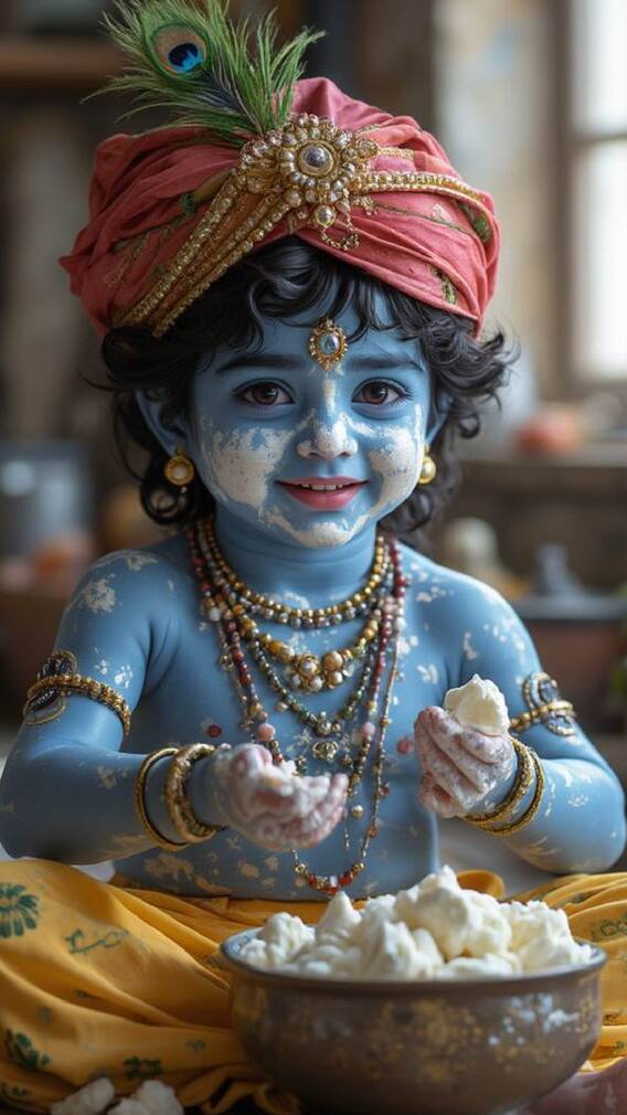 भगवान श्री कृष्णाच्या थाळीत 56 भोगच का असतात?