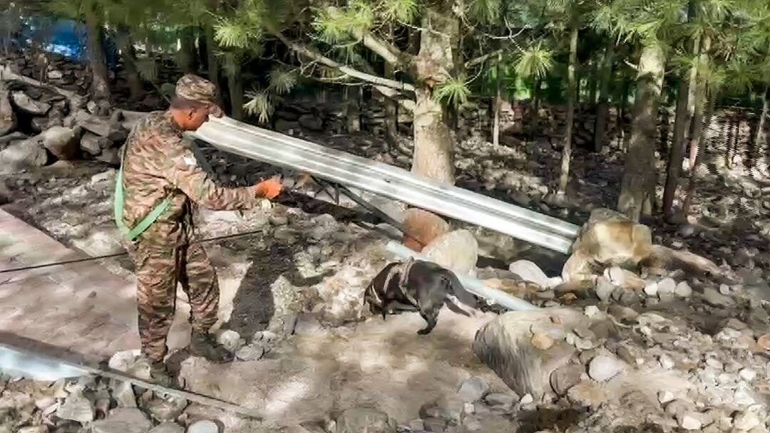Uttarkashi Flash Floods 128 Rescued On Day 4; Army Builds Bridge Over Bhagirathi 128 Rescued On Day 4 Of Uttarkashi Flash Floods; Army Builds Bridge Over Bhagirathi
