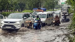 Early Morning Rain Lashes Delhi, Triggers Waterlogging