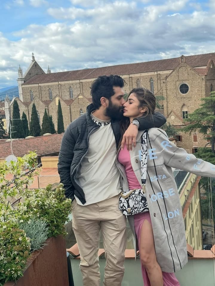 Mouni Roy & Suraj Nambiar’s Birthday Photo Dump Is Straight Out Of A Romance Film, See Pics One close-up photo captures them in matching Argentina football jerseys, likely during a match.