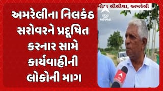 Amreli News: અમરેલીના મોટા લીલીયામાં આવેલું નિલકંઠ તળાવ બન્યું પ્રદૂષિત