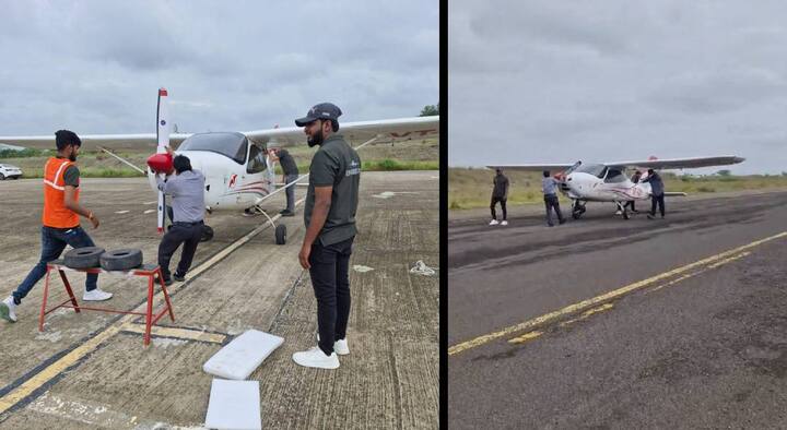 पुढे आलेल्या माहितीनुसार, सकाळी पावणे आठच्या सुमारास हा अपघात झाला. यामध्ये कोणालाही दुखापत झाली नसल्याची प्राथमिक माहिती आहे.