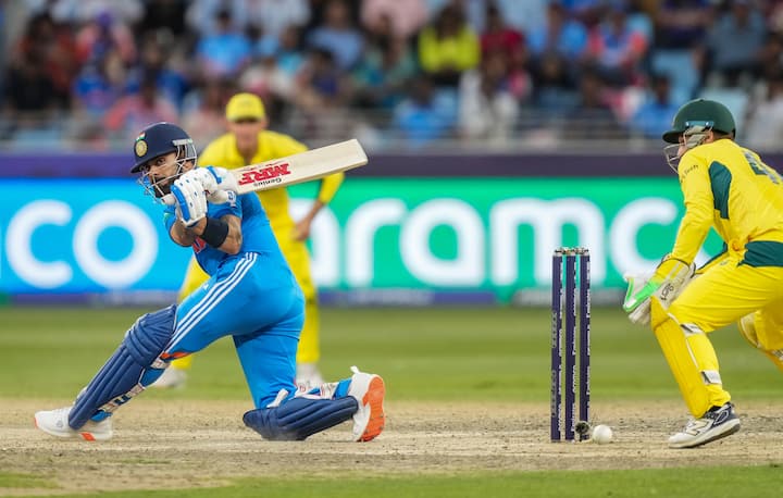 বিশ্বকাপে এখনও দুই বছরের বেশি সময় বাকি রয়েছে। তবে সম্প্রতি বিরাটের একটি ছবি সোশ্যাল মিডিয়ায় ভাইরাল হয়েছে।