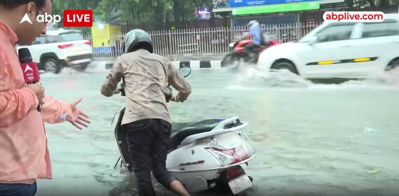 Alert: Heavy Rains Cause Massive Waterlogging And Traffic Chaos Across Delhi NCR Roads