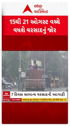 Gujarat Rains Forecast : આગામી સાત દિવસ રાજ્યના છુટાછવાયા સ્થળો પર સામાન્ય વરસાદની હવામાન વિભાગે કરી આગાહી