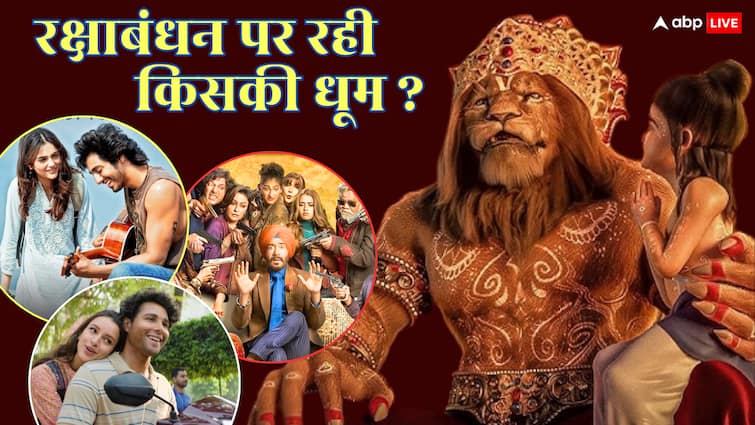 Box Office Collection: रक्षाबंधन पर गरजी 'महावतार नरसिम्हा', फ्लॉप होती 'सन ऑफ सरदार 2' ने 'सैयारा'-'धड़क 2' को पछाड़ा