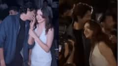 Ahaan Panday Kisses Aneet Padda At Saiyaara Bash; Fans Call It A ‘Krish Kapoor Moment’