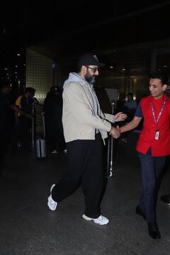 ऐश्वर्या राय और आराध्या बच्चन ने की ब्लैक में ट्विनिंग, अभिषेक बच्चन भी एयरपोर्ट पर आए साथ नजर