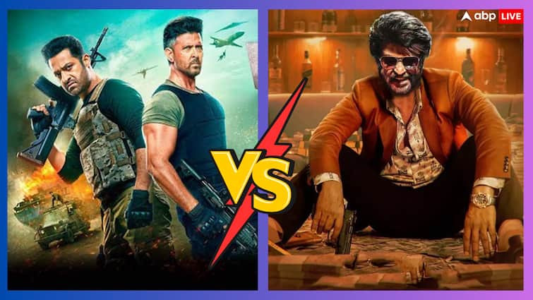War 2 Vs Coolie Advance Booking: 'वॉर 2' ज्यादा स्क्रीन्स के साथ भी नहीं दे पाएगी 'कुली' को मात! एडवांस बुकिंग में आगे रजनीकांत