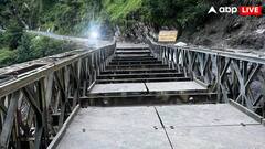 धराली आपदा में बह गया था लिमचीगाड पुल, अंतिम रूप ले रहा है बेली ब्रिज, CM धामी ने दी जानकारी