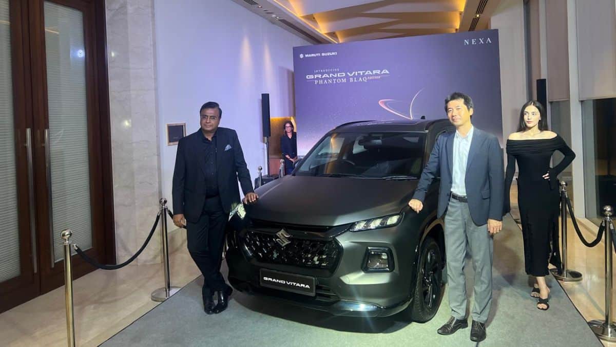 Maruti Suzuki Grand Vitara Phantom Blaq Edition First Look