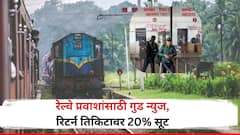 रेल्वे प्रवाशांसाठी आनंदाची बातमी, रिटर्न तिकीटावर मिळणार 20 टक्के सूट