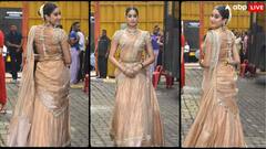 माथे पर बिंदी, बालों में गजरा...’परम सुंदरी’ के प्रमोशन पर साउथ इंडियन लक में कहर ढहाती दिखीं जाह्नवी कपूर