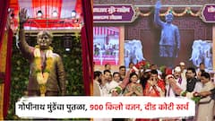 लातूरमध्ये उभारलेला गोपीनाथ मुंडेंचा पूर्णाकृती पुतळा कसा? 900 किलो वजन अन् काय आहेत वैशिष्ट्ये