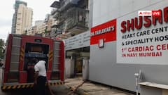 नवी मुंबई के अस्पताल में तीसरी मंजिल पर लगी आग, 21 मरीज थे भर्ती 