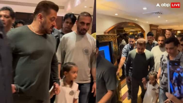 भांजी आयत को पैप्स से घिरा देख भड़क गए सलमान खान, सरेआम दे डाली ये चेतावनी, वीडियो हुआ वायरल
