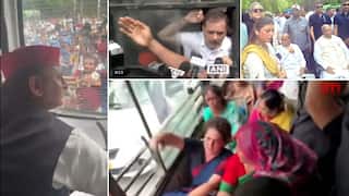 हे डरपोक सरकार, व्होट चोर गादी सोड! प्रियांका गांधींची घोषणाबाजी; निवडणूक आयोगाविरोधात मोर्चा काढणाऱ्या राहुल गांधींसह इंडिया आघाडीच्या खासदारांची धरपकड, धक्काबुक्कीचा आरोप