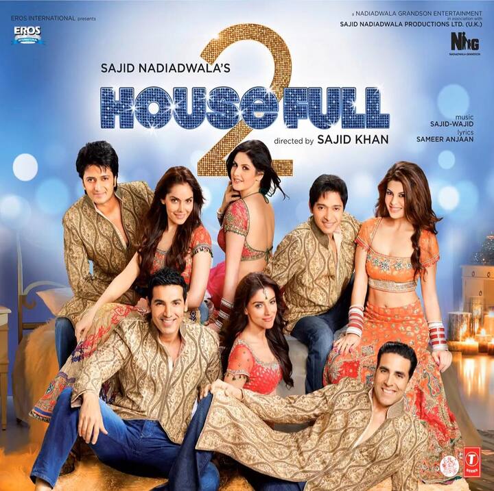 Jacqueline appeared with a star studd cast in 2012 Comedy Movie Housefull 2. Big stars like Akshay Kumar, John Abraham, Zarin, Ritesh Deshmukh, Shreyas Talpade were in this movie. After this movie, Jacqueline's mainstream Bollywood journey started.