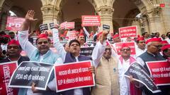 मानसून सत्र के पहले दिन हंगामे की भेंट चढ़ी विधानसभा, सुरेश खन्ना बोले- सपा नहीं चाहती की सदन चले