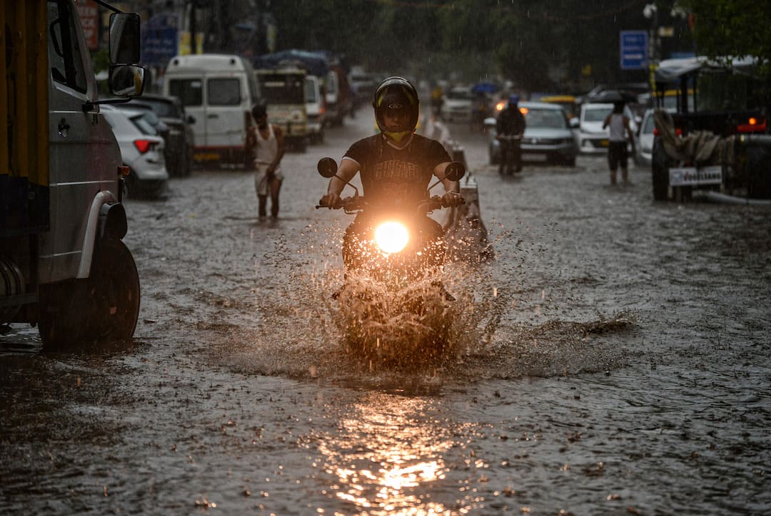 Heavy Rain Lashes Noida; IMD Issues Yellow Alert For More Showers In Delhi-NCR Today