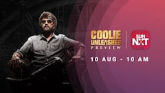 கூலி படத்தின் கொண்டாட்டம்,  Sun NXT ல் முன்னதாகவே துவங்குகிறது !!