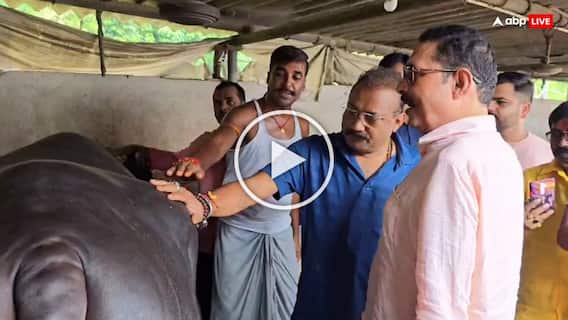 VIDEO: नीतीश के मंत्री ने अनंत सिंह के घर चाय पी और मुर्रा भैंस भी देखी, राजनीतिक हलचलें हुईं तेज VIDEO: नीतीश के मंत्री ने अनंत सिंह के घर चाय पी और मुर्रा भैंस भी देखी, राजनीतिक हलचलें हुईं तेज