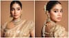Janhvi Kapoor Is Real Life 'Param Sundari' In Golden Saree; See PICS