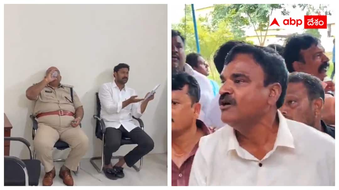 Pulivendula zptc by election ysrcp leaders tatgets police instead of tdp Pulivendula ZPTC by-election: పులివెందులలో పోలీసులపై వైసీపీ నేతల ఆగ్రహం- నాలుగేళ్ల తర్వాత ఉద్యోగాలు ఊడిపోతాయని వార్నింగ్