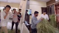 MP: इंदौर में NSUI का हंगामा, कॉलेज प्रिंसिपल के कमरे का दरवाजा तोड़कर बिखेरी जंगली घास