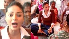 அடென்ஷனுக்காக அப்பாவி  மக்களை யூஸ் பண்ணாதீங்க..நடிகை சனம் ஷெட்டியை வெளுக்கும் நெட்டிசன்கள்