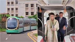 Maryam Nawaz Unveils ‘South Asia’s First Trackless Tram’ In Pakistan, Internet Says ‘So It's A Bus?’