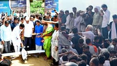 जयपुर में ड्रोन के जरिए कृत्रिम बारिश, जमवा रामगढ़ में किया गया परीक्षण, देखने के लिए उमड़ी भीड़