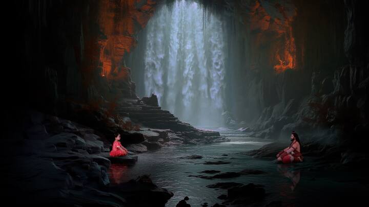 एका शांत आणि दिव्य कुटीत, महादेव जगदंबेला योगाचे बारकावे शिकवायला सुरुवात करतात. ते सांगतात की, योगविद्येकडे केवळ दिव्यदृष्टी मिळवण्यासाठी पाहू नये, तर ती अंतर्मनातील षड्रिपू शांत करण्यासाठी उपयोगात आणावी. श्वास आणि एकाग्रता हे या विद्येचं मर्म आहे, असं ते जगदंबेला समजावतात.