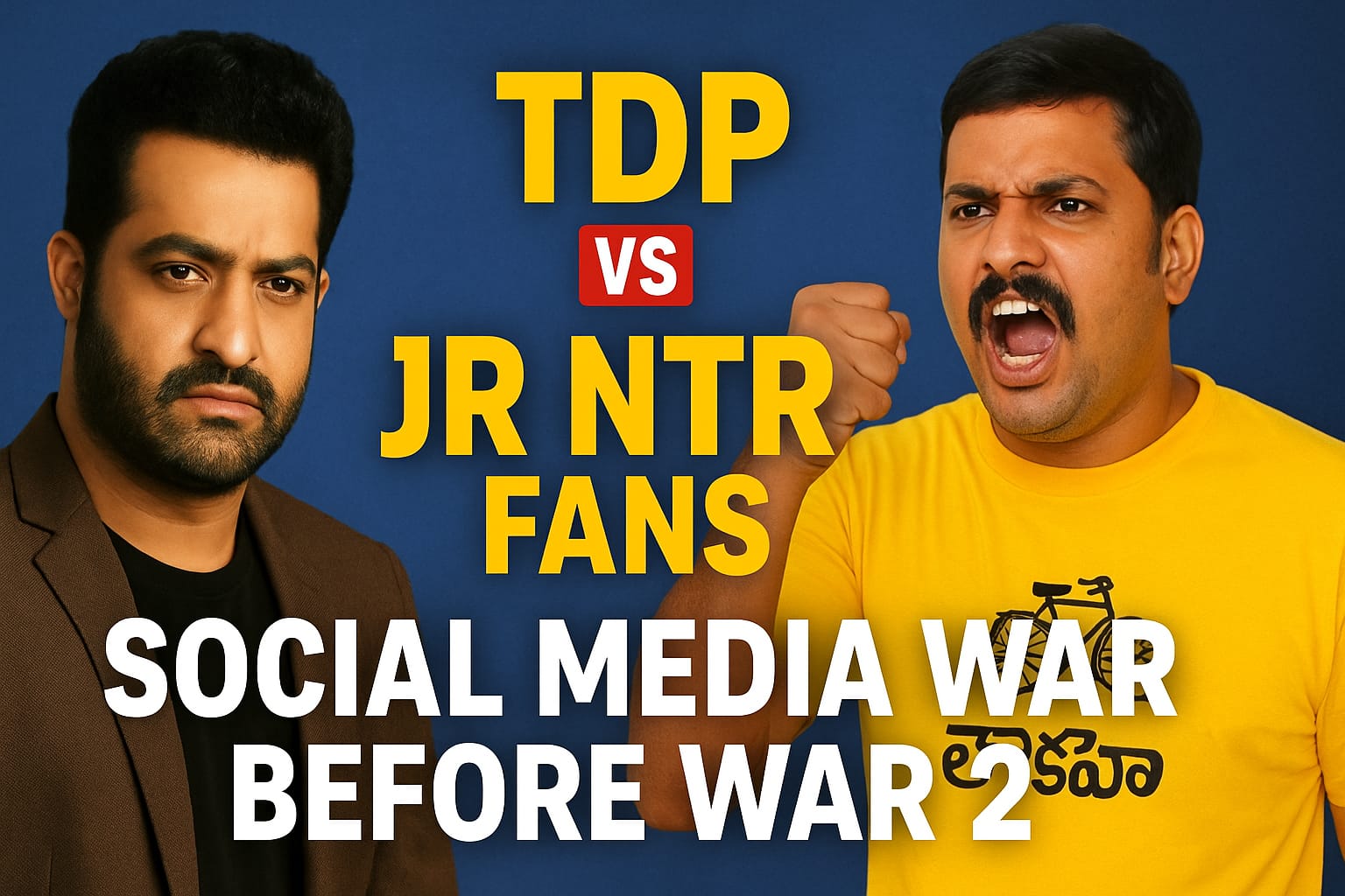 Jr.NTR vs TDP Fans: వార్-2 రిలీజ్‌కు ముందు NTR ఫ్యాన్స్ టీడీపీ అభిమానుల మధ్య రచ్చ.. జూనియర్ స్టామినాకు పరీక్ష