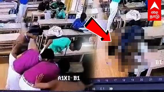 வகுப்பறைக்கு வந்த மாணவன் மயங்கி விழுந்து உயிரிழப்பு பதற வைக்கும் CCTV காட்சி | Student Died Classroom