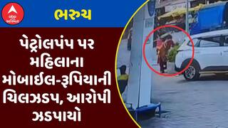 Bharuch Mobile Snatching : ભરુચમાં પેટ્રોલપંપ પર મહિલાના મોબાઇલ-રૂપિયાની ચિલઝડપ, આરોપી ઝડપાયો