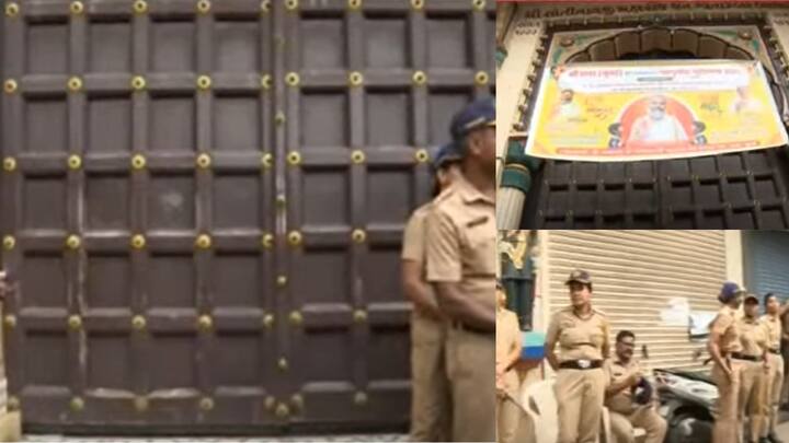 या पार्श्वभूमीवर दादरच्या कबुतरखान्यावर पोलिसांचा कडक बंदोबस्त तैनात करण्यात आला आहे. तसेच मराठी एकीकरण समितीच्या आंदोलनाच्या पार्श्वभूमीवर जैन मंदिराचा मुख्य दरवाजा आज बंद ठेवण्यात आला आहे.