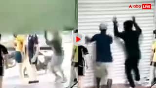 दुकान लूटने घुसे लुटेरों का दुकानदार ने बनाया भूत! पहले शटर में किया बंद फिर किया खेला- वीडियो वायरल
